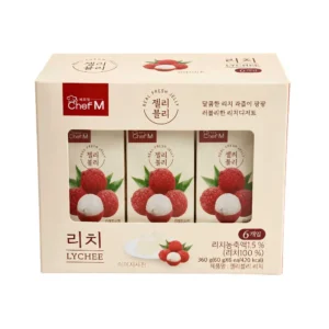 Jelly Vely Lichi 360g (12 piezas)
