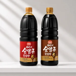 Pack Salsa de Soya Coreana Haepyo Jin + Guk 1.8L(8 Piezas)