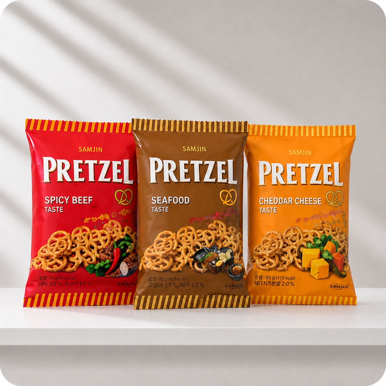 Pack Pretzel Samjin Mix – 24 piezas