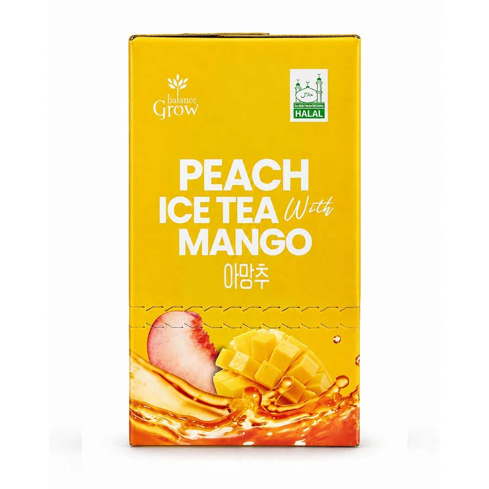 Balance Grow Té Helado de Durazno y Mango 230 ml(10pz)
